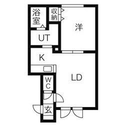 ソレアード74の物件間取画像